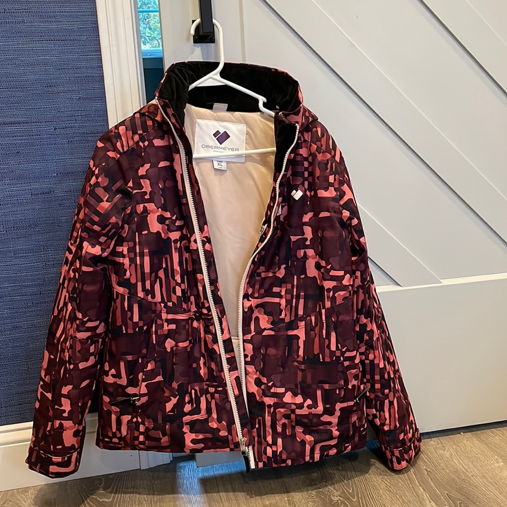 Obermeyer big girl Liquid Camo Taja Print Jacket